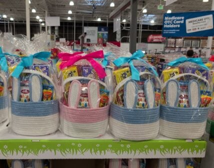 Easter Cotton Rope Basket at Costco