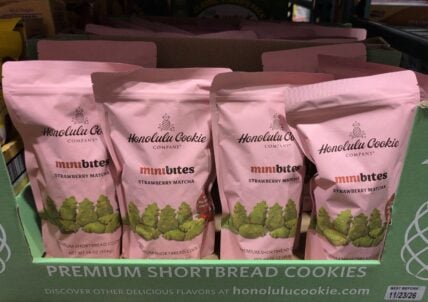 Honolulu Cookie Co Strawberry Matcha at Costco