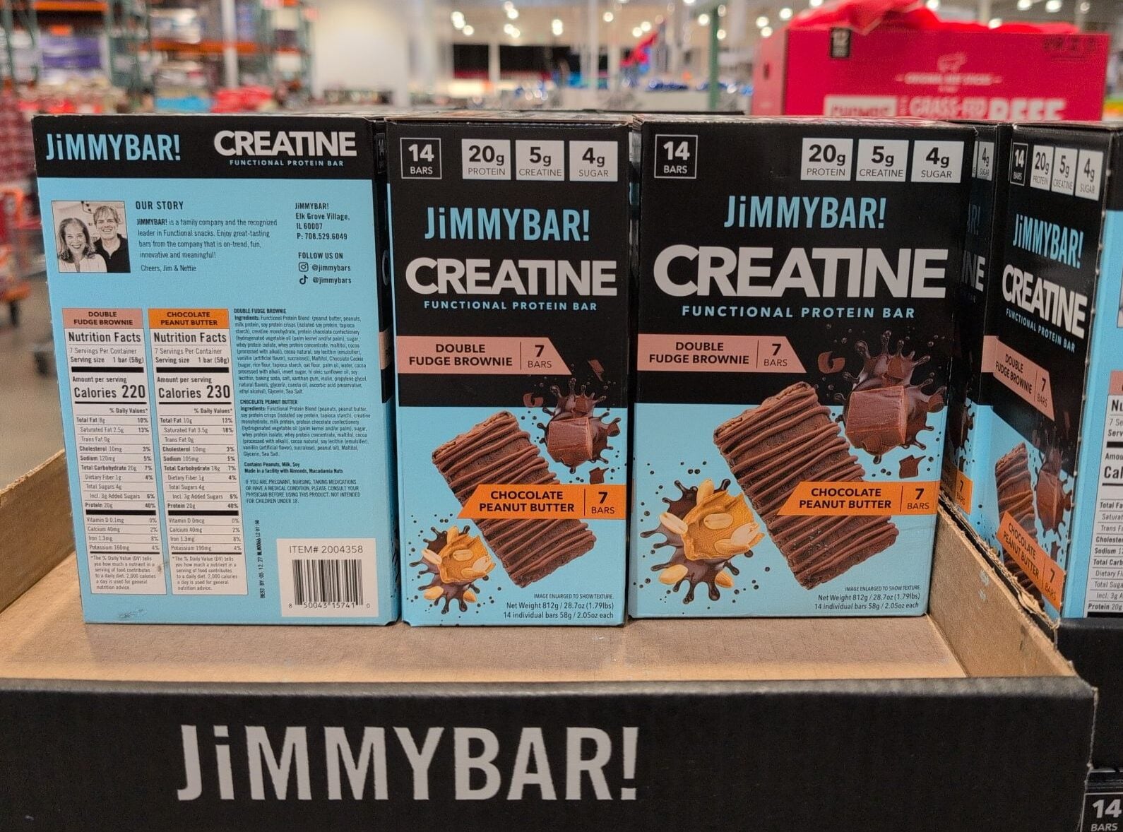 Jimmy Bar Creatine Bar Variety