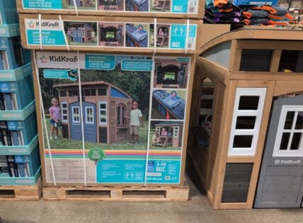 Kidcraft Sunny Bluff Outdoor Playhouse at Costco