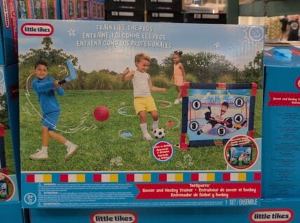 Little Tikes Soccer and Hockey Trainer Set Solo Training or at Costco