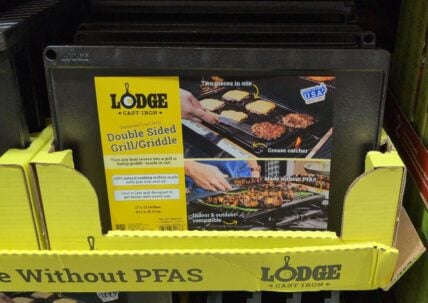 Lodge Seasoned Cast Iron Reversible Grill at Costco