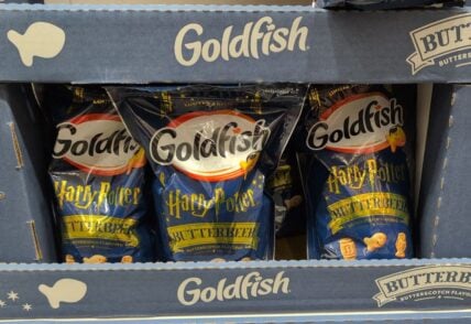 Pepperidge Farm HP Butterbeer Grahams Goldfish 24 0z at Costco