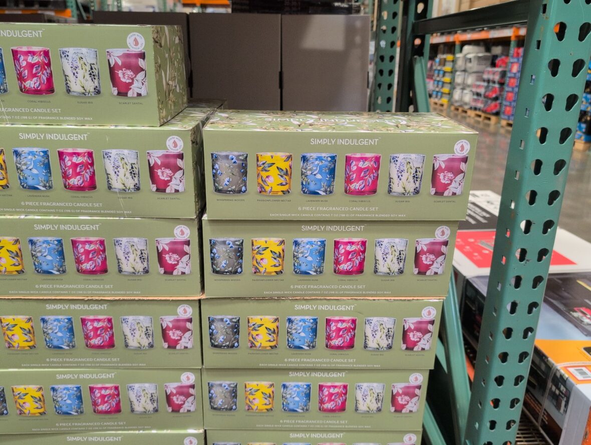 Simple Indulgent Mini 70z Candles Soy Wax Blend at Costco