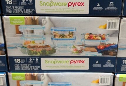 Snapware Pyrex Glass Food Storage at Costco
