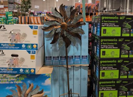 Stylecraft Two Tone Metal Wind Spinner at Costco