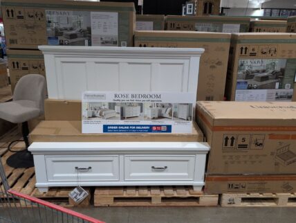 Universal Broadmoore Rose King Bed at Costco