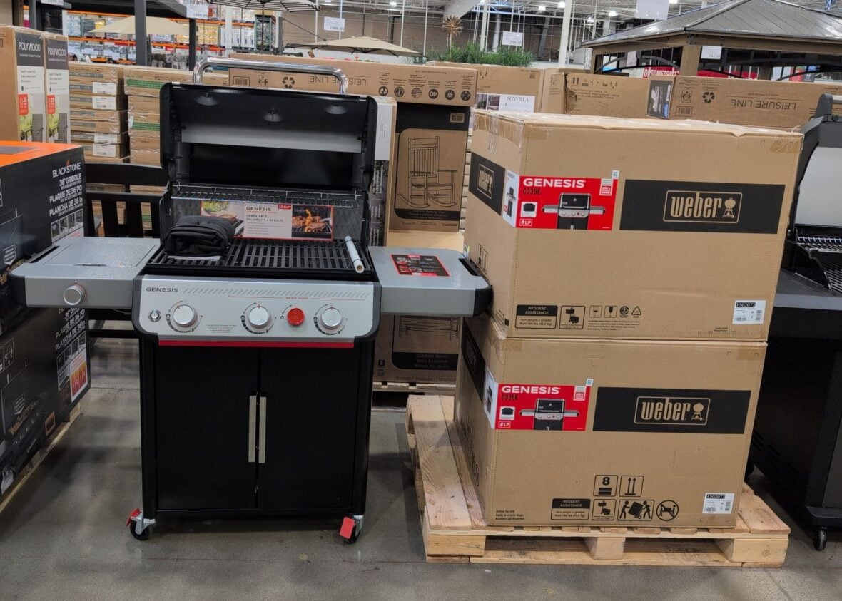 Weber Genesis C-335e Gas Grill W/cover at Costco