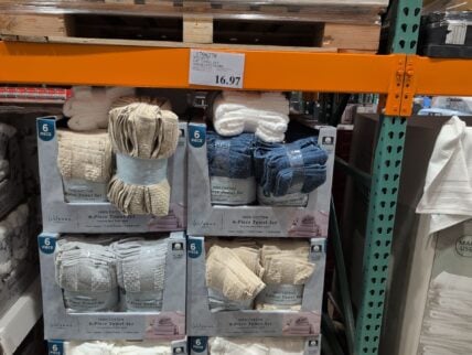 Welspun Towel Set Assorted Colors at Costco