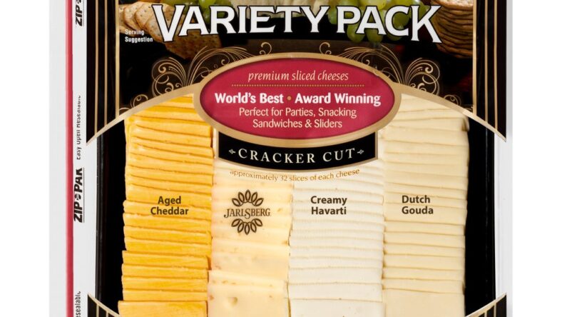 Cello Sliced Cheese Variety Pack