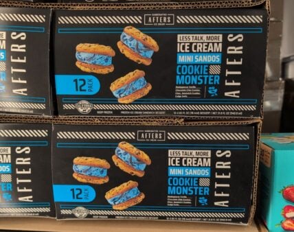 After's Mini Cookie Monster Sandos at Costco