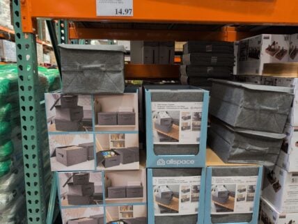 Allspace Collapsible Fabric Storage Bins at Costco