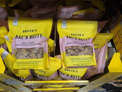 Bocce's Bakery Bac'n Nutty Dog Treats at Costco