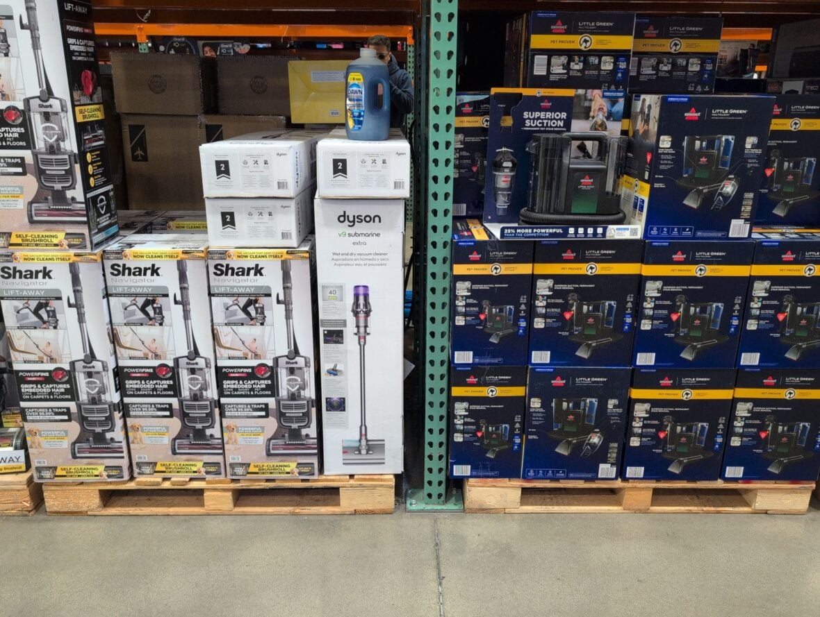 Dyson V9 Suimarine Extra Wet and Dry Cordless Stick Vacuum at Costco