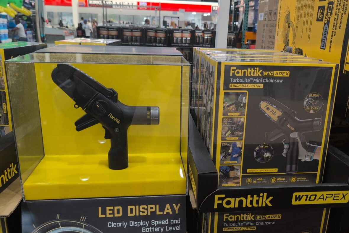 Fanttik Apex 4" Mini Chainsaw at Costco