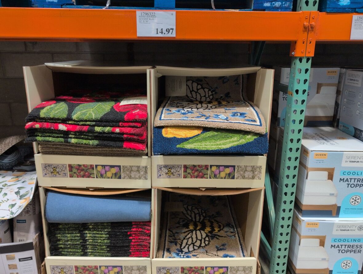 Hand Hooked Accent Rug" at Costco