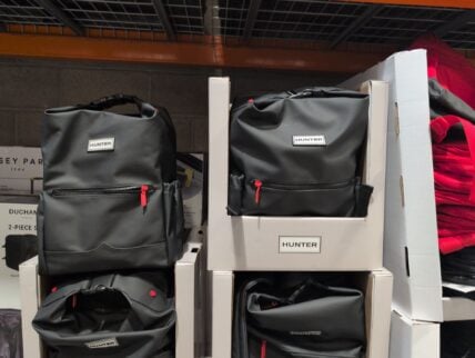 Hunter Backpack Black or Green Side Pockets at Costco