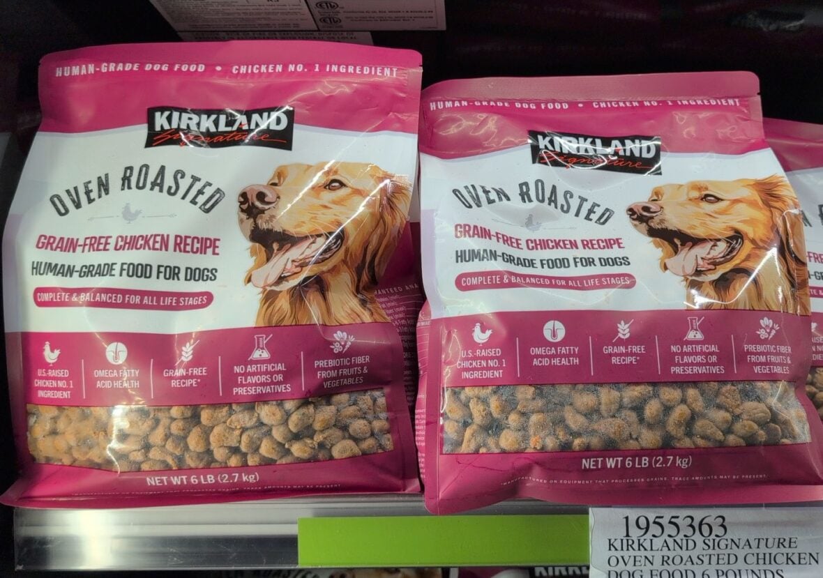 Kirkland Signature Oven Roasted Chicken Dog Foodd at Costco