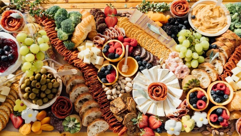 large charcuterie board / charcuterie finds at costco