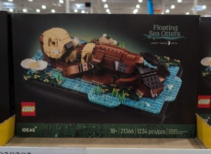 Lego Floating Sea Otter at Costco