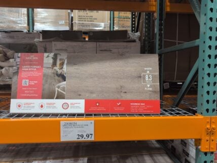 ( + Pad) 18.89 Sq Ft Per Carton Waterproof Surface at Costco