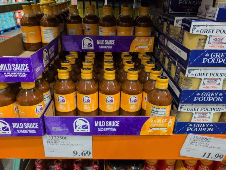 Taco Bell Mild Sauce at Costco