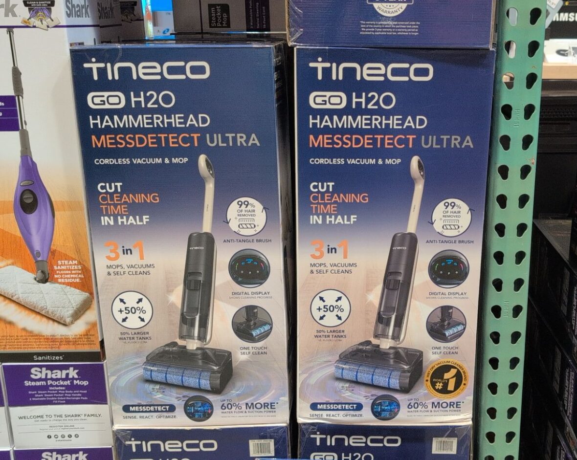 Tineco Go H20 Hammerhead Cordless Ultra Mop & Vac at Costco