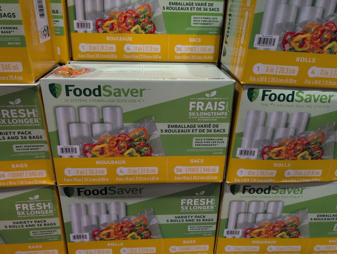 FoodSaver Variety Pack 5 Rolls and 36 Bags