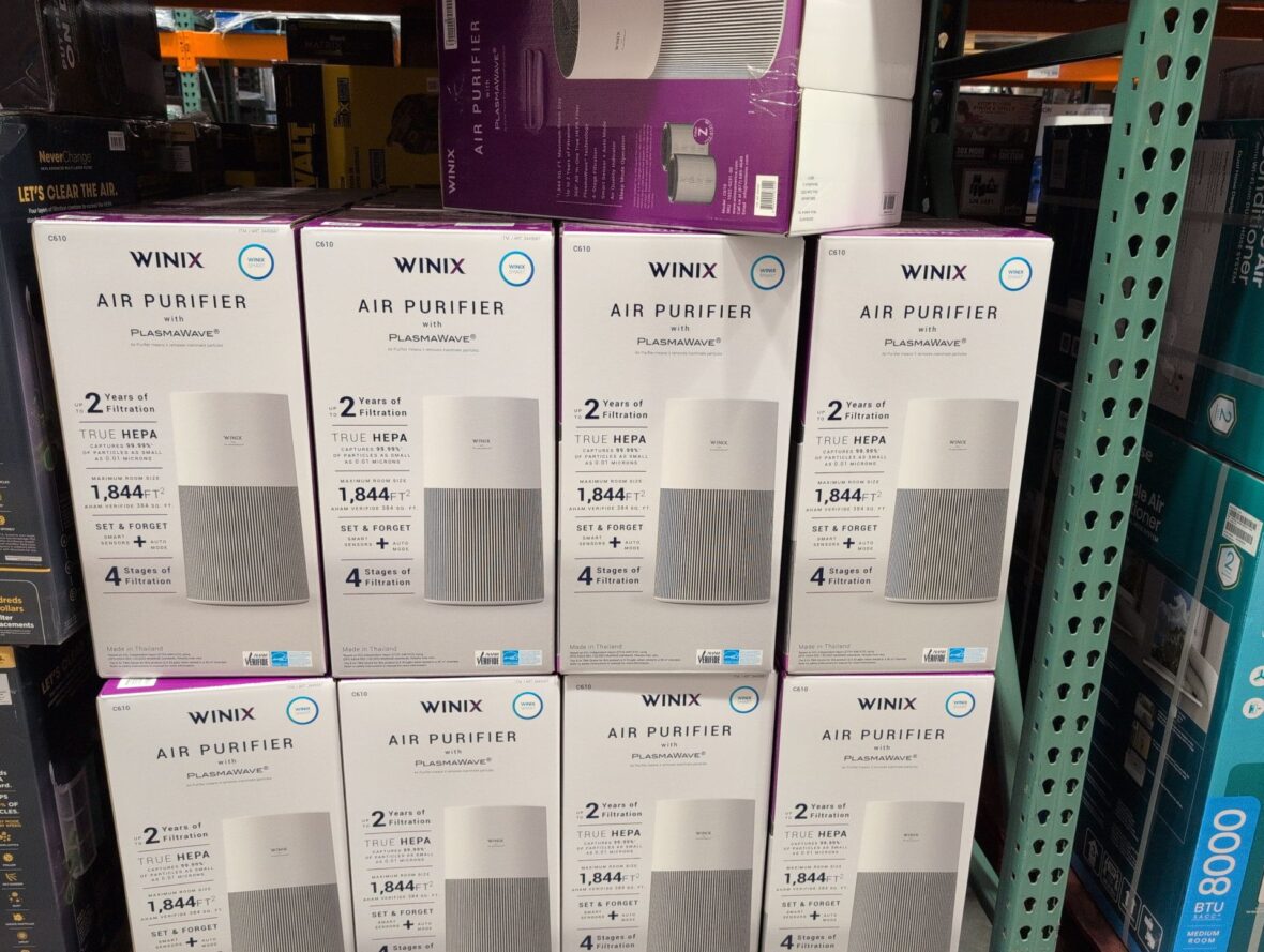 Winix C610 Air Purifier 1824 Sq Ft of Coverage at Costco