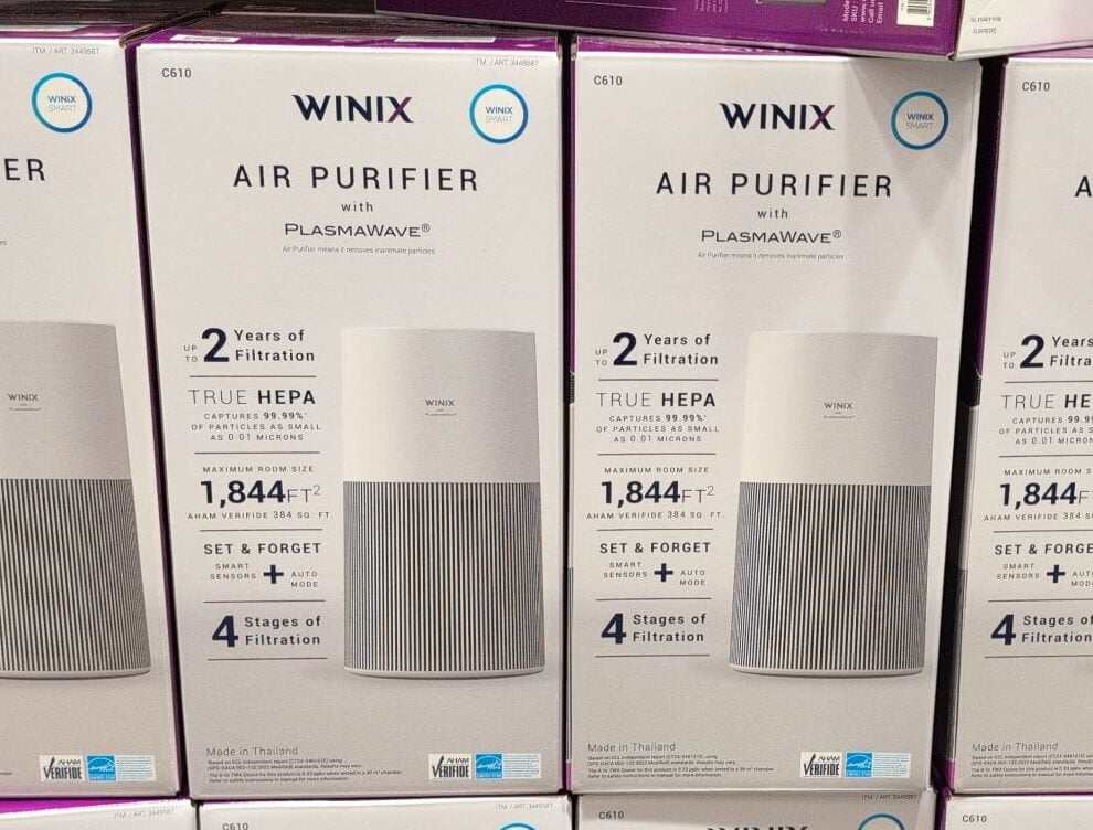 Winix C610 Air Purifier 1824 Sq Ft