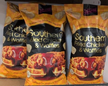 Wowza Chicken & Waffles Puff at Costco