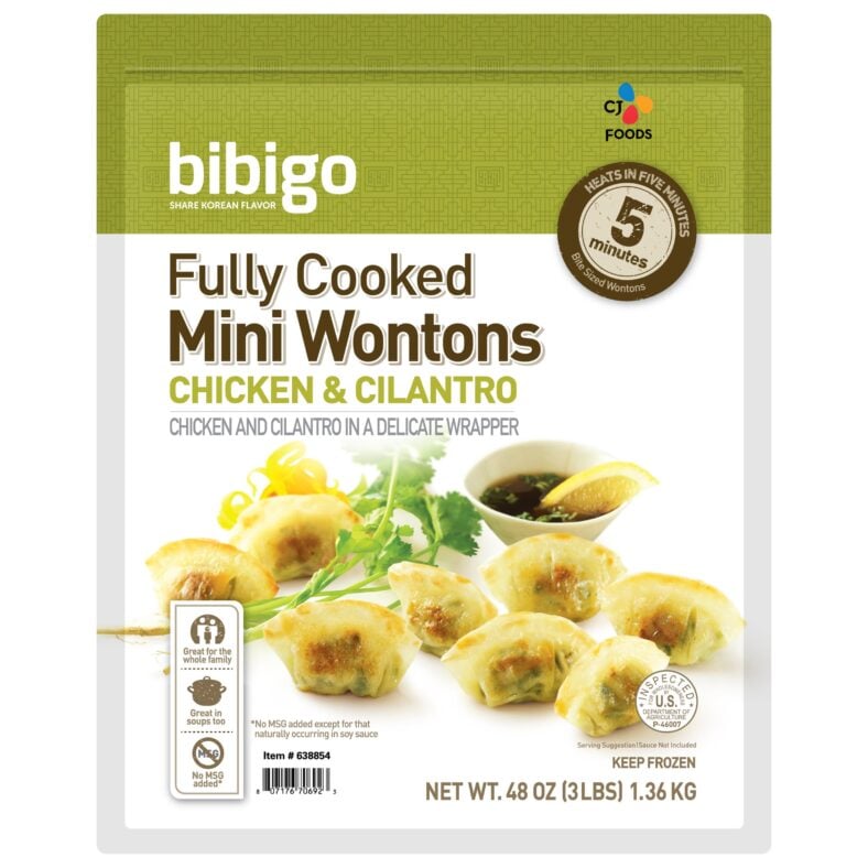 Bibigo Chicken Cilantro Wontons