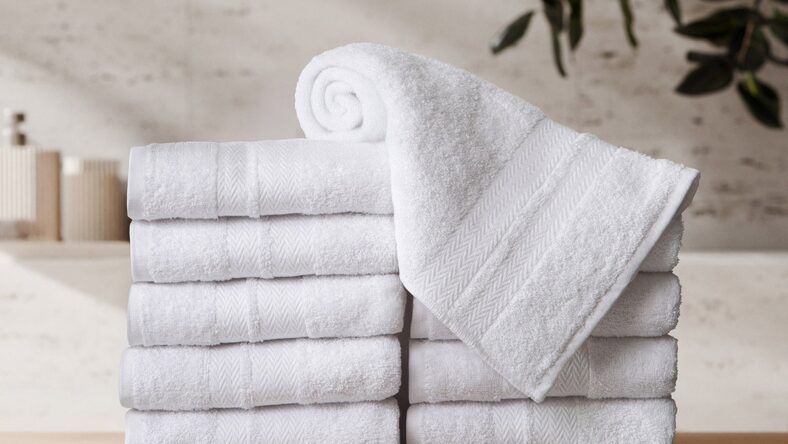 Enova Recycled Cotton Hand Towel