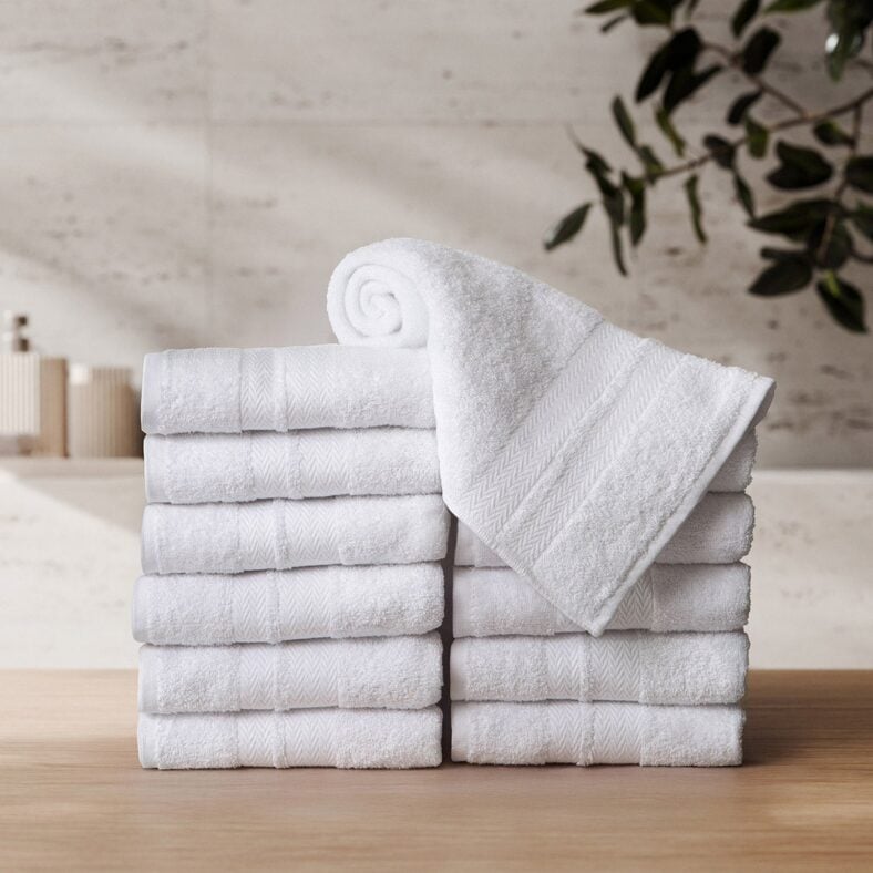 Enova Recycled Cotton Hand Towel