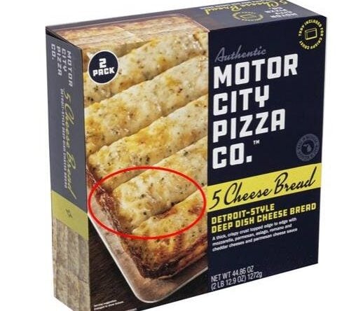 Motor City Pizza Co. 5 Cheese Bread Product Packaging