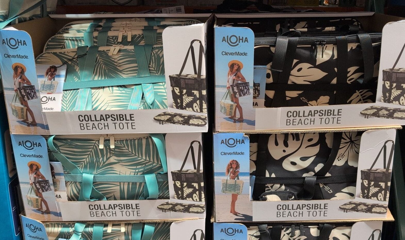Aloha Collapsible Beach Tote