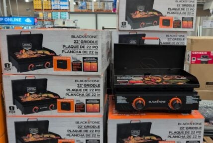 Blackstone Tabletop Griddle W/ Hard Cover at Costco