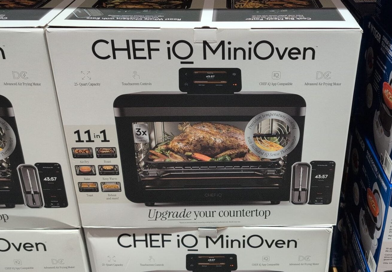 CHEF iQ Mini Oven with IQ Sense Thermometer