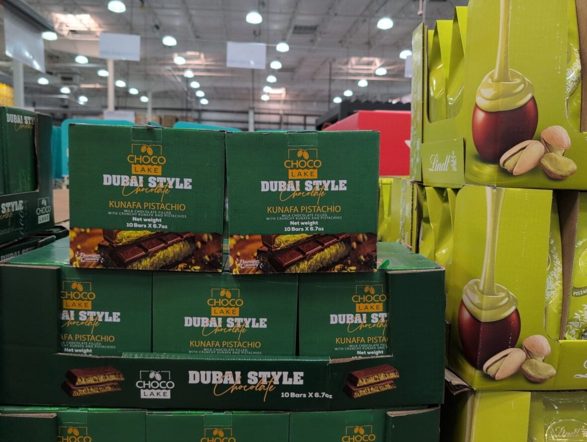 Chocolake Dubai Style Chocolate Bars 10/ at Costco