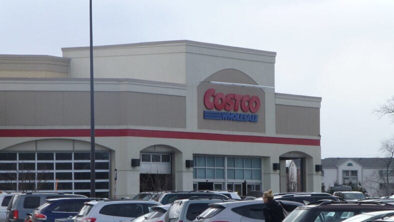 costco store with cars