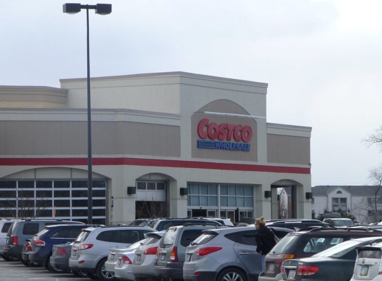 costco store with cars