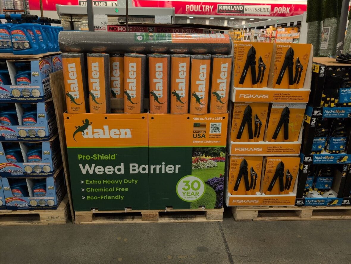 Dalen Pro-shield Landscape Fabric 4' X 225' Roll Heavy Duty Fabric at Costco