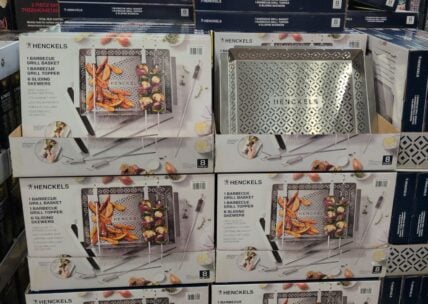 HEnckels Bbq Trays and Skewer at Costco