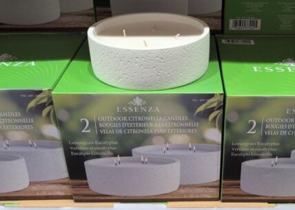 Essenza Outd0or Citronella Candle at Costco