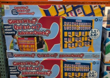Giant Guess Who at Costco