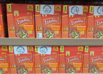 Isadora Beef Barbacoa 3/150z at Costco