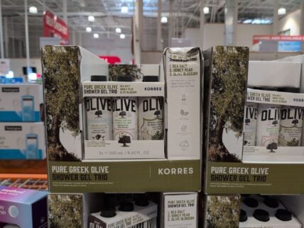 Korres Pure Greek Olive Shower Gel Tro Scents: at Costco