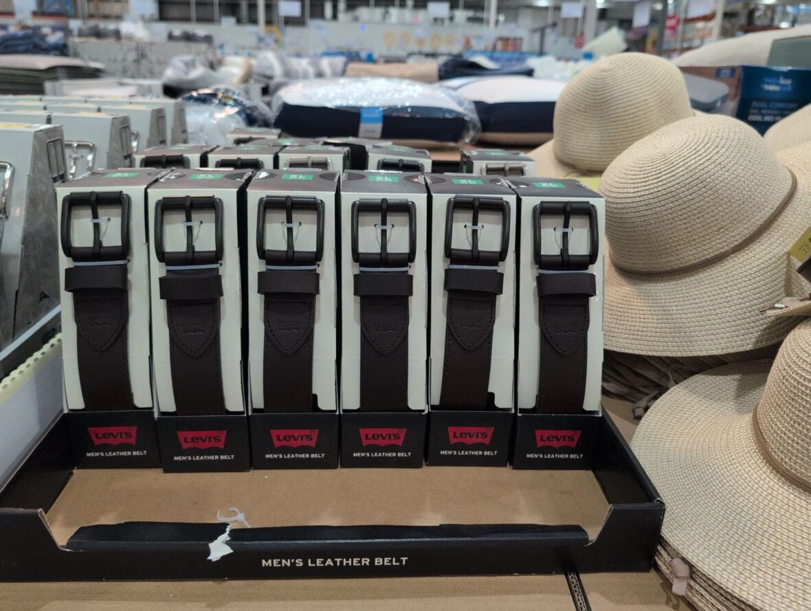 Levi's Men's Leather Belt at Costco