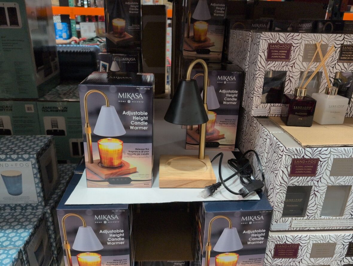 Mikasa Candle Warmer Plug in Metal Stand at Costco