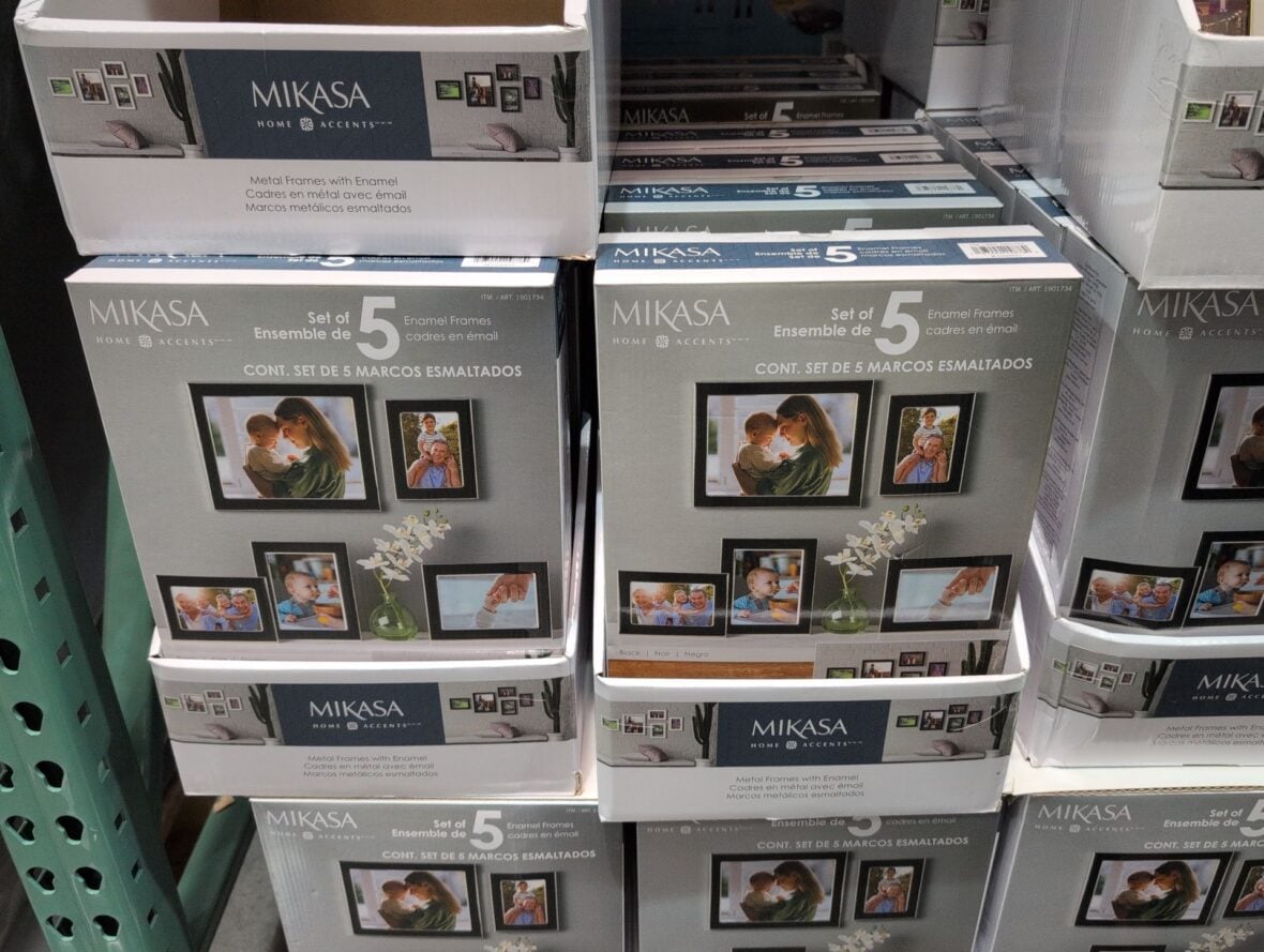 Mikasa Enamel Frames Set of 5 at Costco